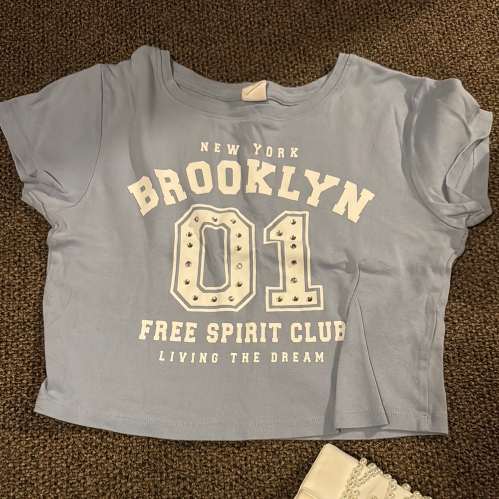Brooklyn Free Spirit Club Kids Shirt - Blue